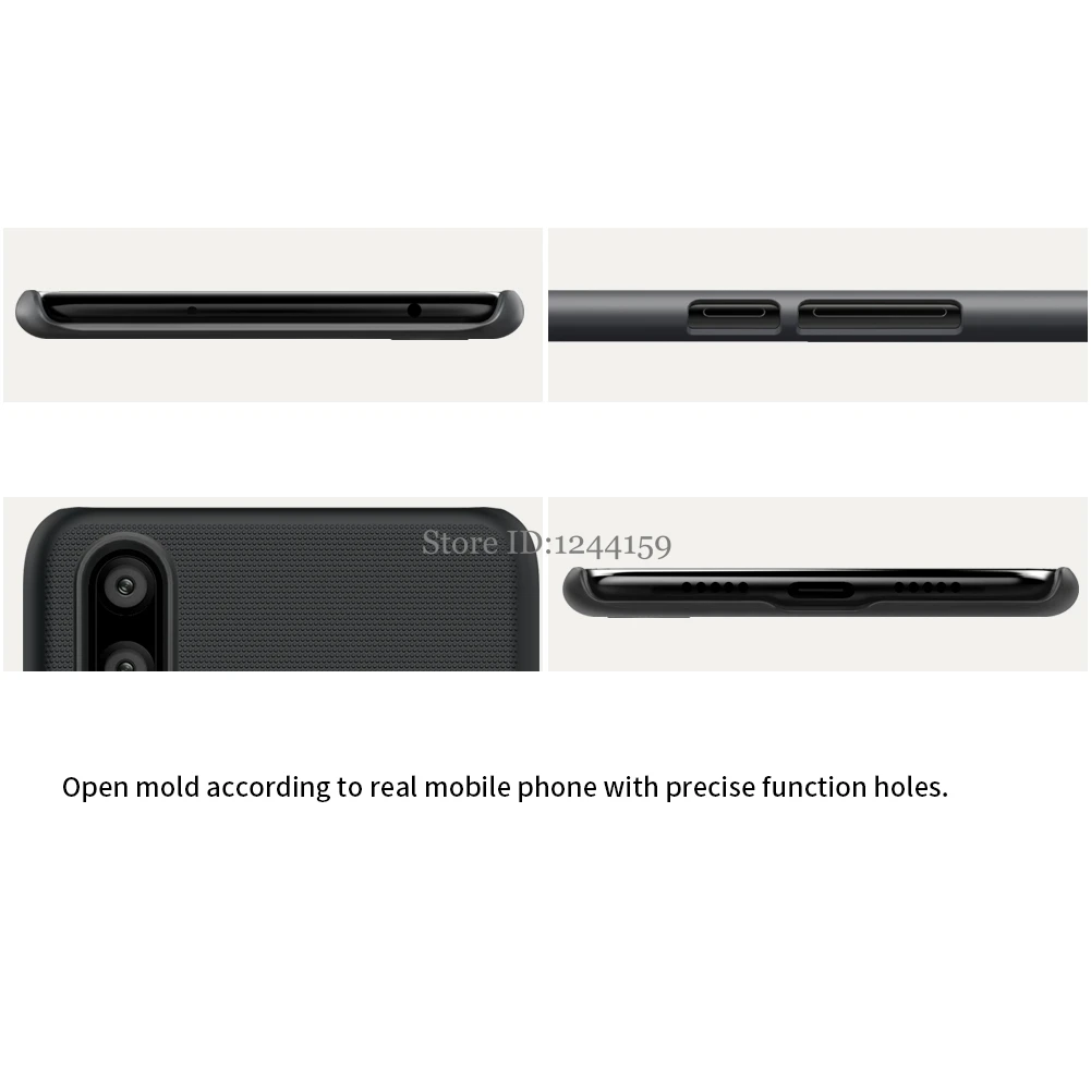 Чехол для Huawei P20 Pro NILLKIN Super Frosted Shield жесткий чехол накладка с подарком|Бамперы| |