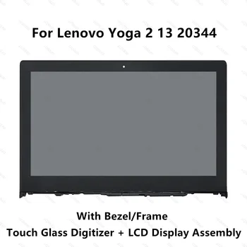 

For Lenovo Yoga 2 13 20344 FHD IPS LCD Screen Display Touch Glass Digitizer Bezel /Frame Full Assembly B133HAN02.0 LP133WF2.SPA1