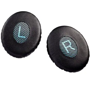 

Wantek Replacement Ear Cushions Kit Exact Replacement Ear Pads for BOSE OE2 OE2i Sound Link On-Ear Headphones - Black and Gray