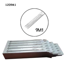 50 шт./кор. 9M1 Disppsable стерилизованное оригинальная татуировка Иглы Magnum Нержавеющая сталь Для Татуировка Захваты и трубы