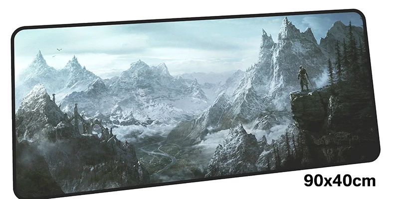 Skyrim коврик для мыши геймер 900x400 мм notbook коврик для мыши гелевый большой игровой коврик для мыши Самый дешевый коврик для мыши PC стол padmouse аксессуары