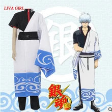 JP Аниме маскарадный костюм Gintama маскарадный костюм для взрослых костюм Саката гинтоки Costumesfor по доступной цене