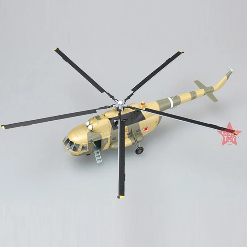 Easy Model ВВС России Mi 8 хип вертолёт 1/72 весы Готовая модель игрушки для сбора подарок