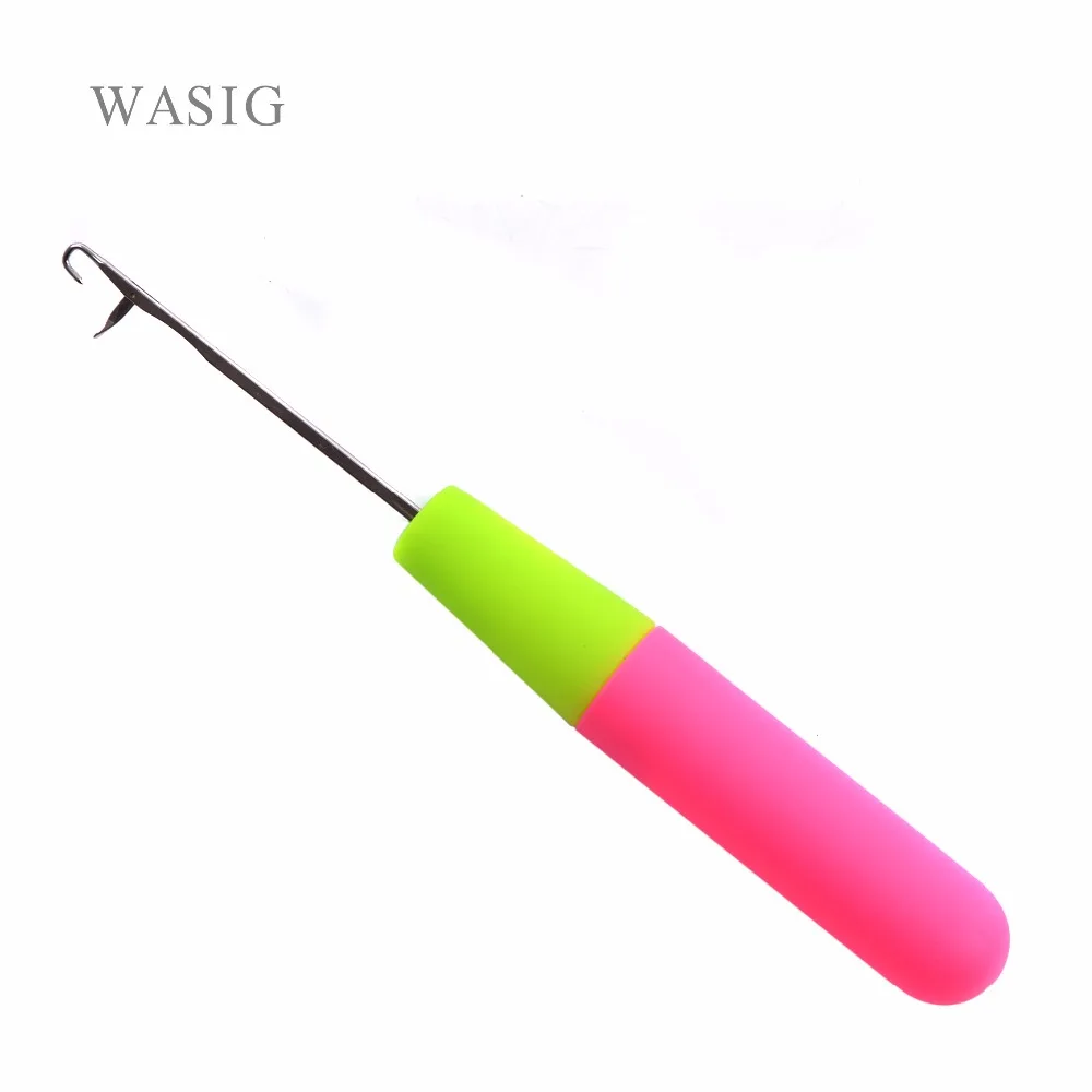 1pcs/lot Plastic crochet braid needle Feather Hair Extension Tools Wig