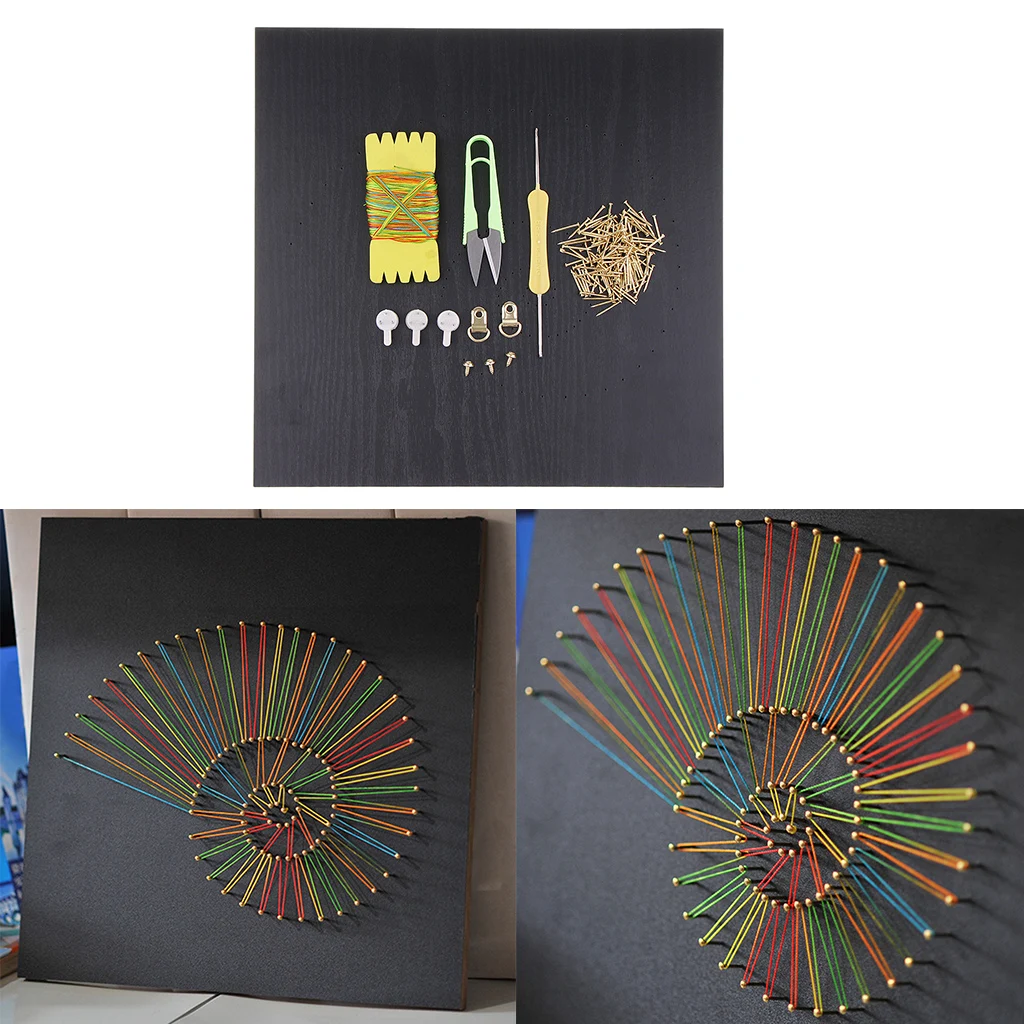 Handmade String Art Kit Conch Arts Crafts DIY Kits for Home Decoration