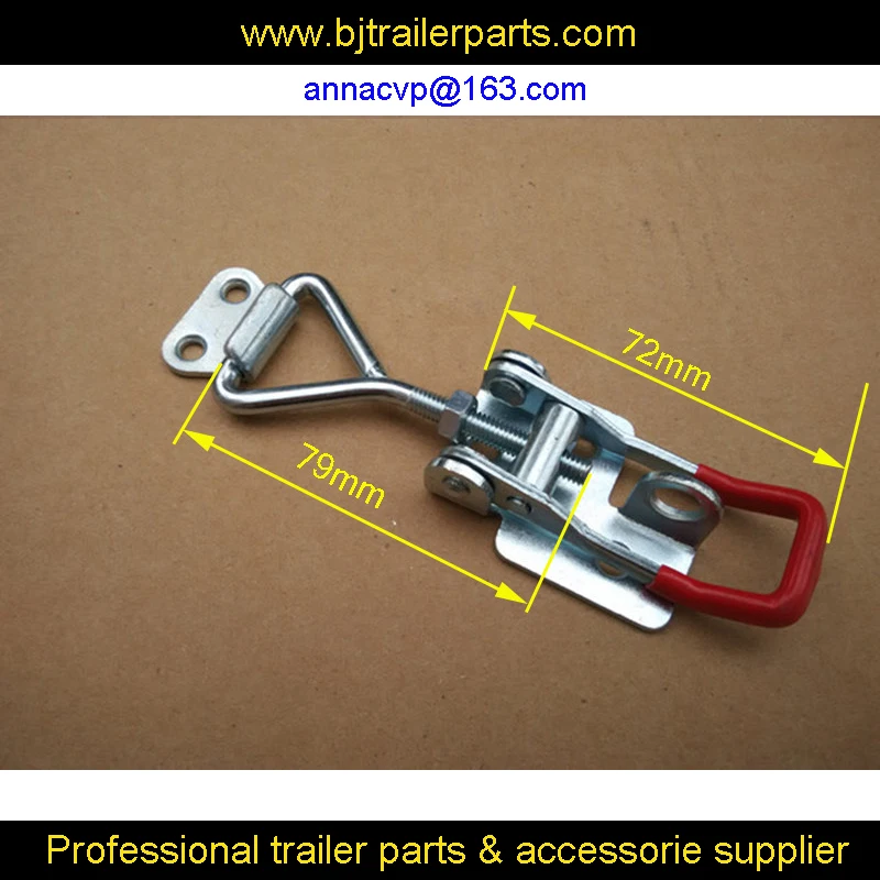 MEDIUM OVERCENTRE LATCH Trailer Toggle Fastener Lock Zinc Plated