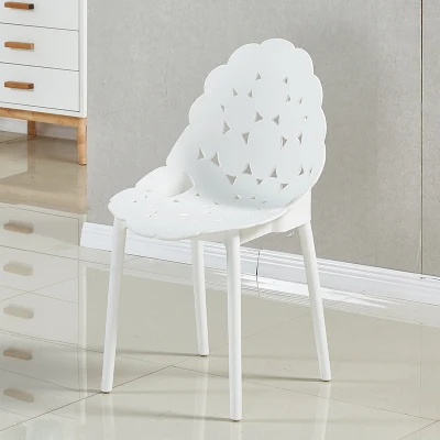 Модные обеденные стулья в стиле Луи, Современные Простые Пластиковые скандинавские стулья для отдыха, креативные домашние кофейные уличные приемы - Цвет: G1