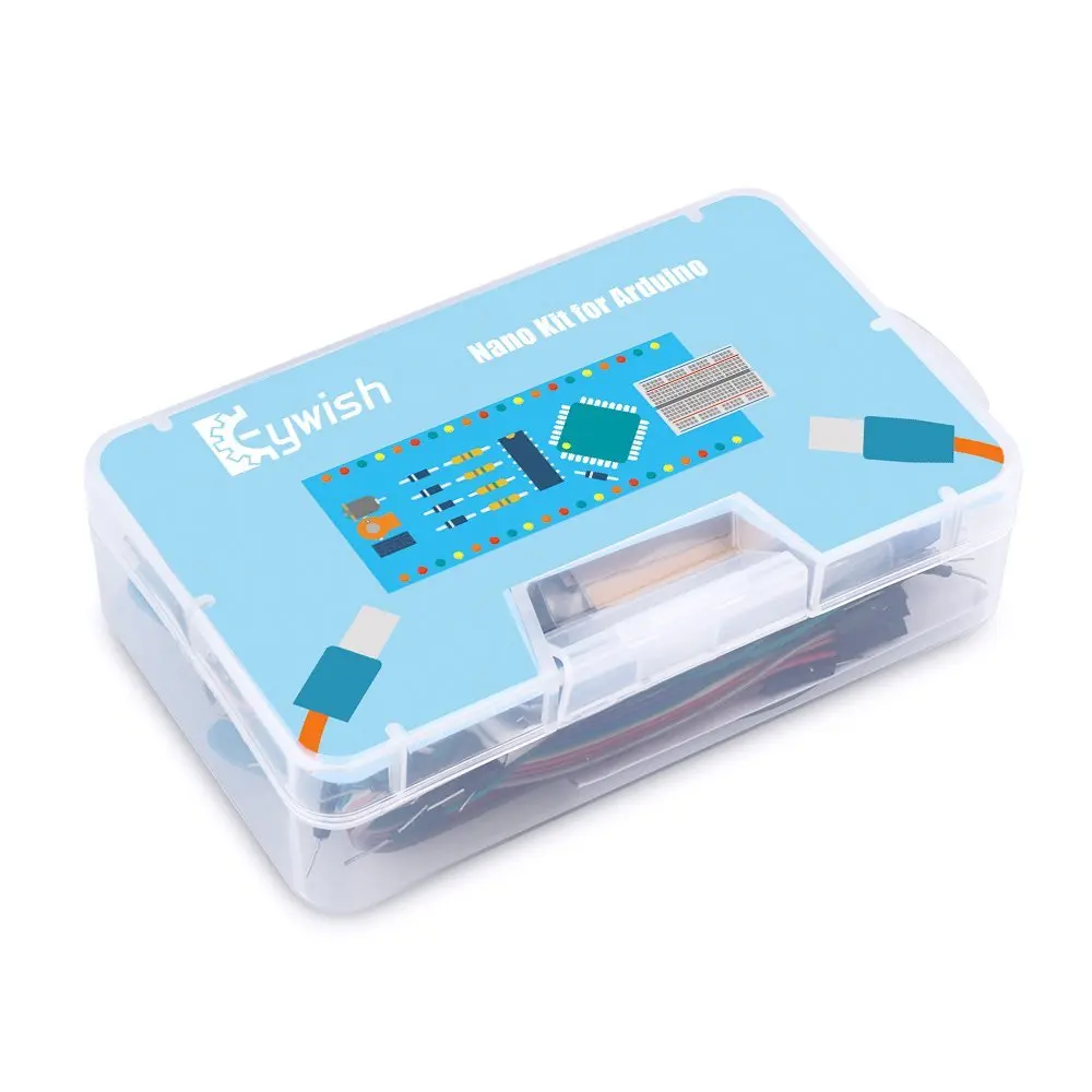 Keywish для Arduino Nano Project супер стартовый набор с подробным учебным руководством для Arduino R3 Mega 2560