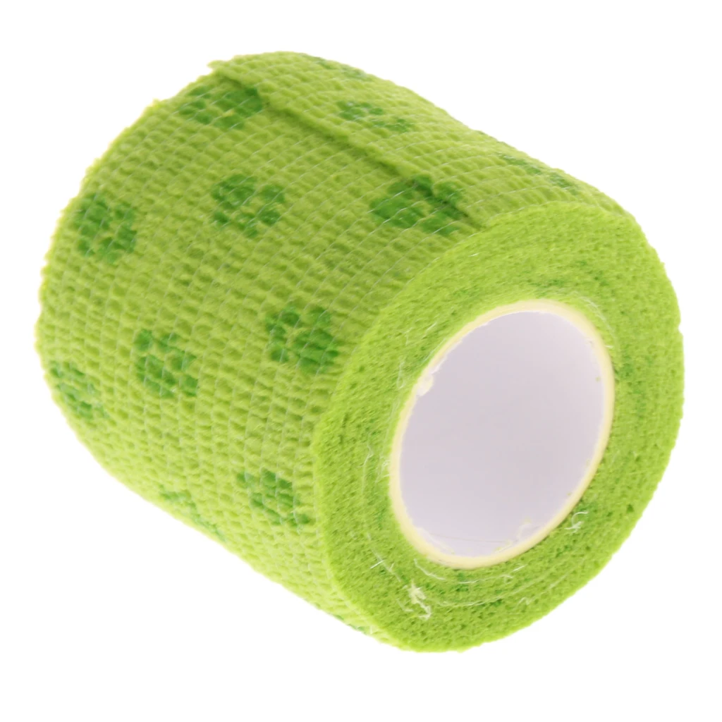 5 Pieces Non Woven Pet Dog and Cat Wound Self Adhesive Bandage Tape