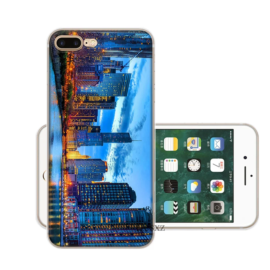 Чехол для телефона NYC Нью-Йорк городской пейзаж для iPhone 8 7 6 6S Plus iPhone 11 Pro X XS XR MAX 5 5S SE - Цвет: 10