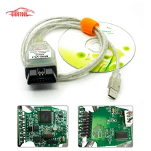 2019 chegada nova único cabo mini-vci j2534 para toyota tis techstream v13.00.022 cabo de diagnóstico mini vci frete grátis