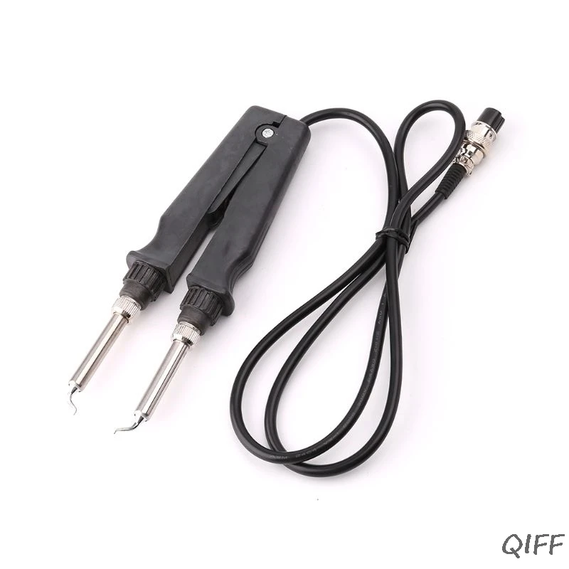 902 ESD SMD двойной паяльник пинцет ручка зажим нагревательные плоскогубцы паяльная