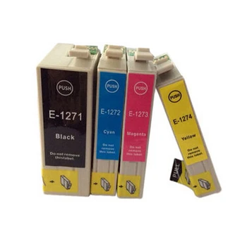 

Hisaint For Epson 1271 1272 1273 1274 Ink Cartridge For Epson Stylus WF3520/WF3530/WF3540/WF7010/WF7510/WF7520 Ink Jet Printer