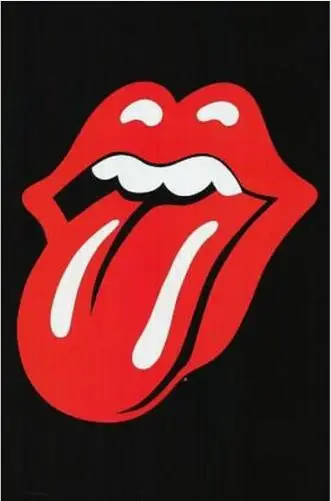 

ROLLING STONES - TONGUE LOGO JAGGER MUSIC SILK POSTER Decorative Wall paint 24x36inch