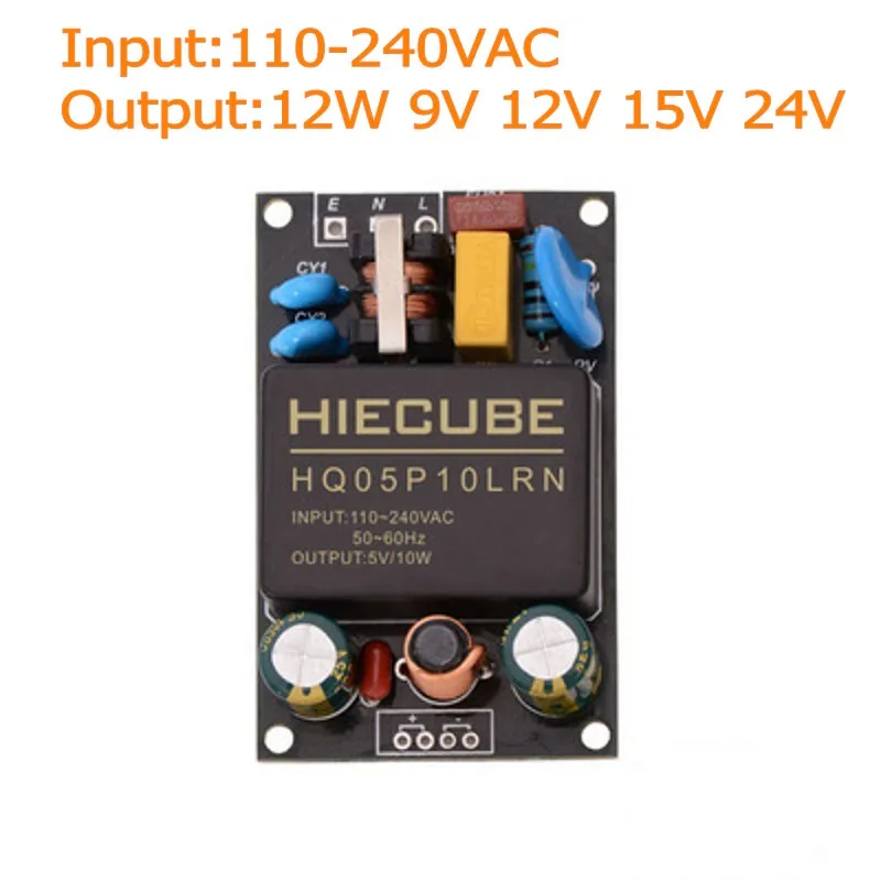 

SANMIM AC-DC 12W power supply module 220 V to 9v 12V 15V 24V transformer module Switching Power Supply EMC filter X0998