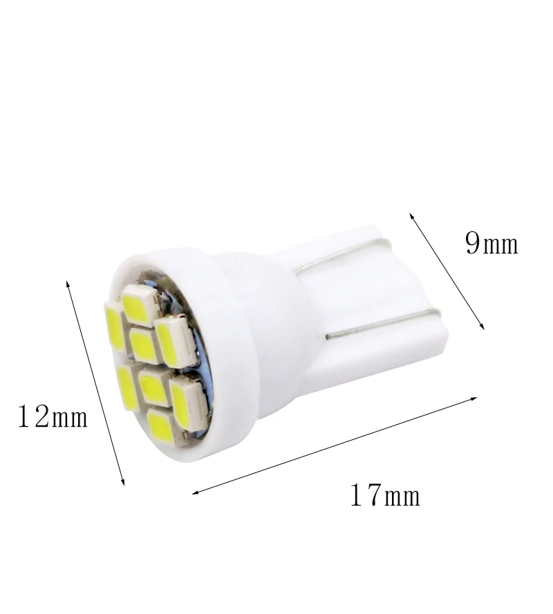 Продвижение белых led T10 8 smd 8 светодиодов 8SMD Автомобильные светодиодные 194 168 192 W5W 3020smd супер яркий Авто светодиодное освещение автомобиля Клин стайлинга автомобилей