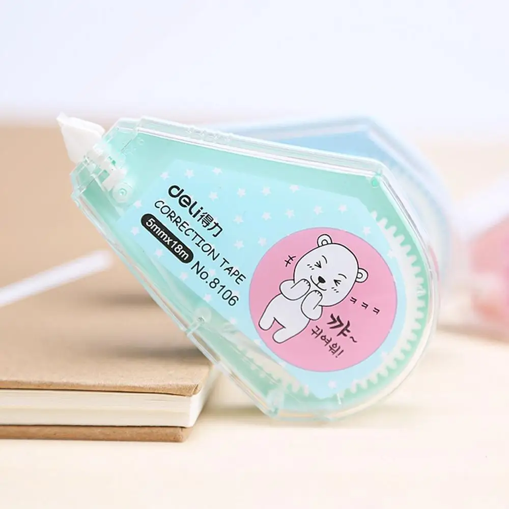 

DELI 8106 Portable Cute Lovely Long 5mm Correction Tape Sweet Stationery Novelty Design Office School Home Supplies