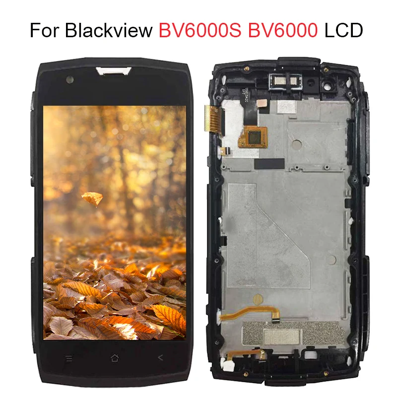 

4.7 inch LCD For Blackview BV6000 LCD Display Touch Screen 100% Tested Screen Digitizer Assembly Replacement BV6000S LCD