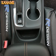 KAHANE 2 шт. искусственная кожа автокресло зазор Pad наполнители прокладка наполнитель слот Разъем R дизайн для Volvo XC90 XC60 V70