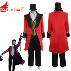 Costumebuy самый большой Showman P.T. Barnum косплей костюмированный наряд для взрослых мужчин полный нарядный Хэллоуин изготовленные на заказ костюмы