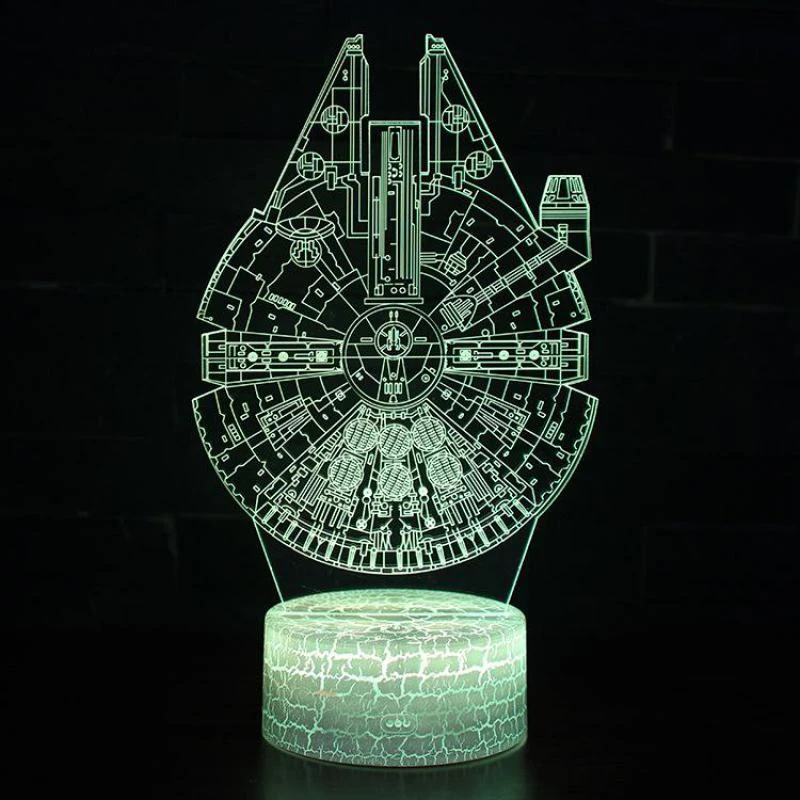 millennium falcon desk lamp
