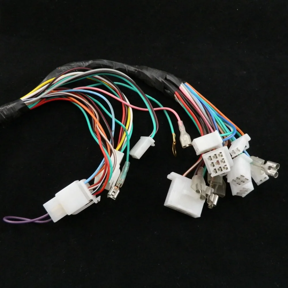 SCOOTER COMPLETE WIRE HARNESS for Znen 150T E 150cc Vintage BMS Heritage Scooter-in Motorbike Ingition from Automobiles & Motorcycles on Aliexpress.com ...