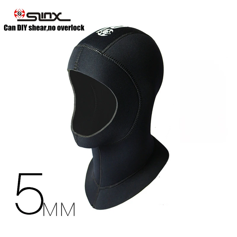 SLINX 5mm neoprene dive hood cap for scuba diving cold water scuba dive sports Cap Waterproof keep warming