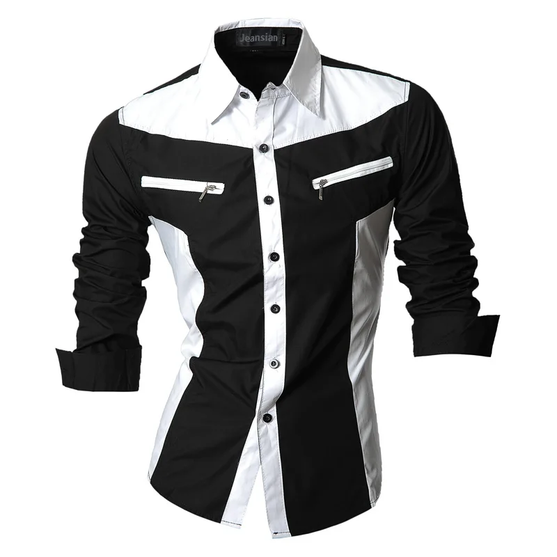 SALE 2018 Spring Autumn Features Shirts Men Casual Jeans Shirt New ...