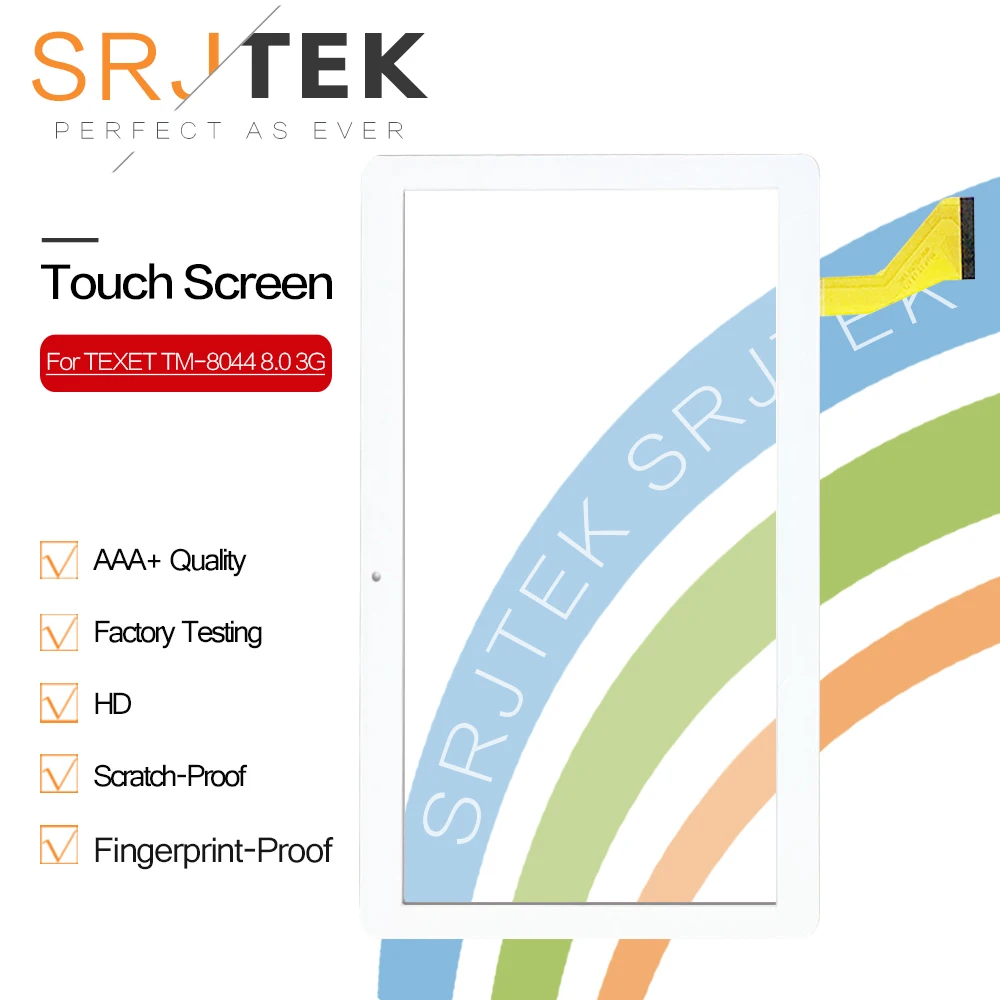 SRJTEK 10," сенсорный экран для Teclast X10 3g планшетофон(плафон) MT6582 планшетный ПК Сенсорный экран Панель планшета Стекло Сенсор Ремонт Замена