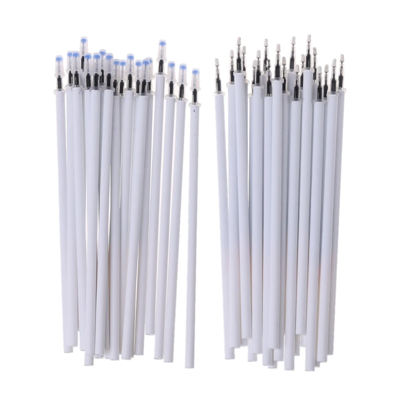 

20Pcs 0.5mm Ink Gel Pen Refill Black Blue Pen Refill For Writing Stationery Office School