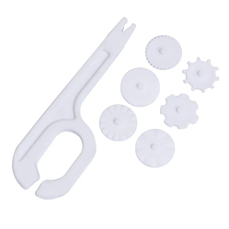 3 rodillo fondant embosser Cutter cake decoración herramienta