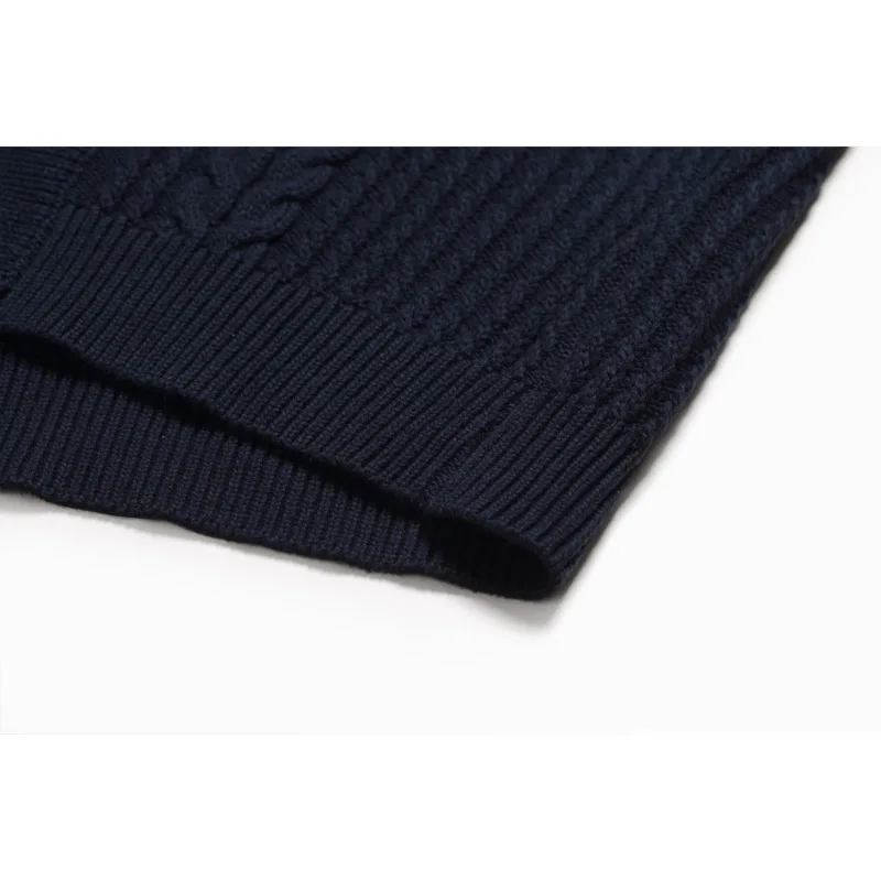 Enjeolon top brand fall winter knitted cardigan Sweaters man England style clothes Black sweater men Man casual Sweater M2029