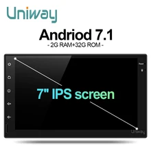 Uniway AWD7071 android 7.1 car dvd for nissan qashqai x-trail almera pathfinder teana note juke multimedia gps player