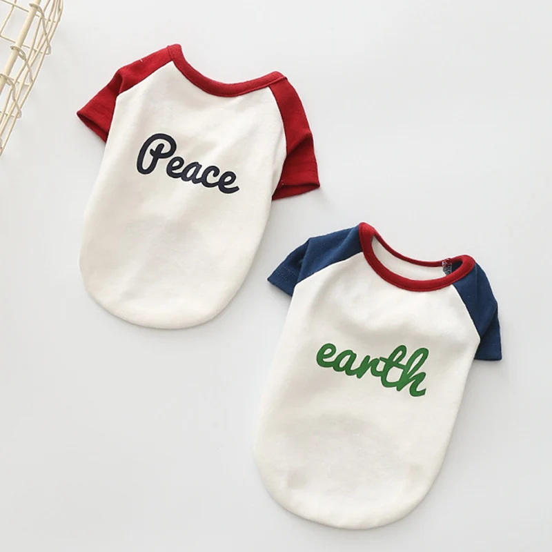 

Patchwork Dog Clothes for Dog T-shirt Pet Overalls for Dogs French Bulldog Small Medium Dogs Pets Clothing Ropa Perro Chihuahua