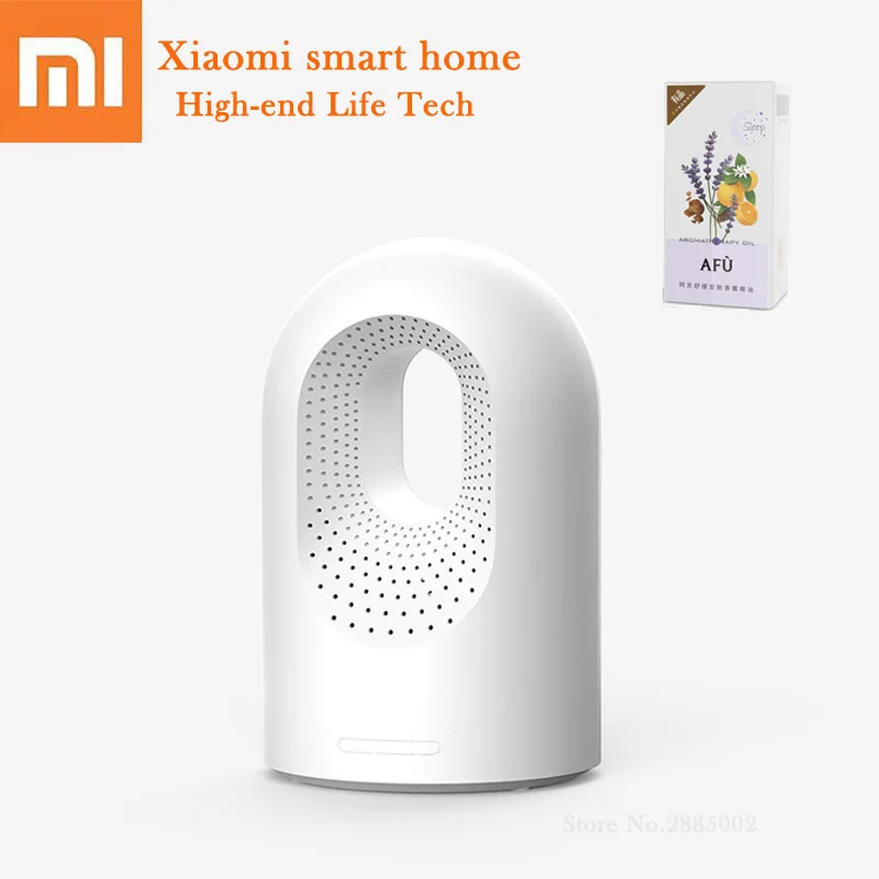 

Xiaomi Mijia Automatic Oil Aromatherapy Air Purifier USB Rechargeable Multifunction Diffused Incense Night Light For Smart Home