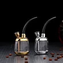 Табачная труба кальян 501 водопровод трубка, кальян двойной Циркуляционный фильтр Изысканная Подарочная коробка Упаковка сигаретная труба