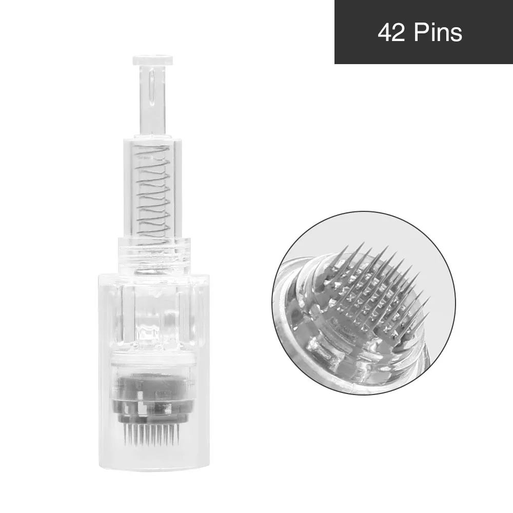 Профессиональная 36/12 электрическая микроигла для завальцовки дермы спиральные картриджи для микро крошечных игл dr pen