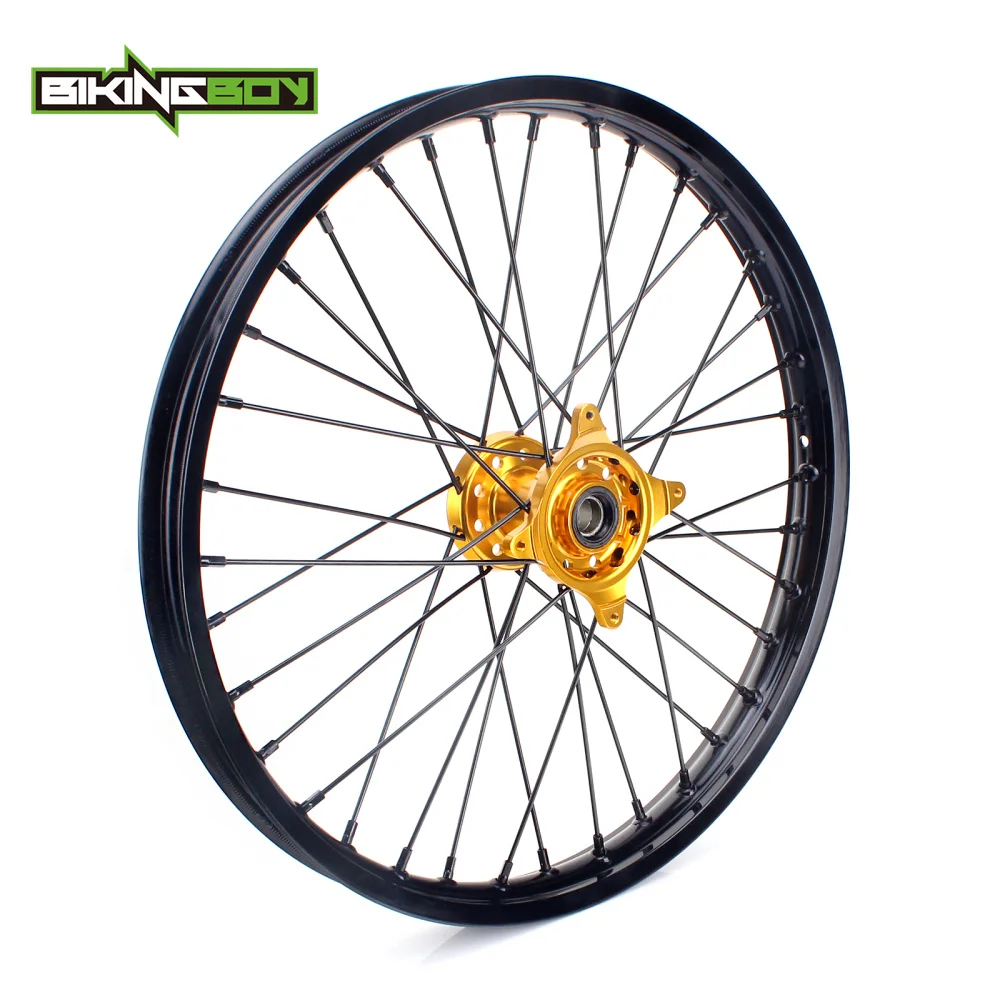 BIKINGBOY 21 &quot18&quot передний задний обод колеса концентратора для Suzuki РМЗ 250 07 08 09 10 11 12