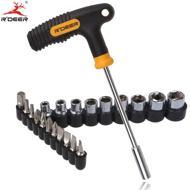 RDEER Screwdriver Sleeve Set 21 in 1 Screwdriver Bits Precision
