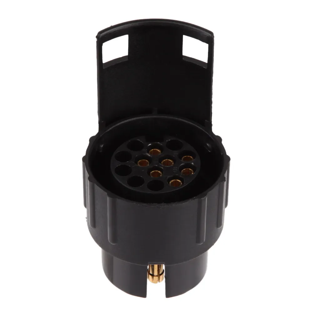 7 To 13 Pins Plug Adapter Electrical Converter 12V Truck Trailer