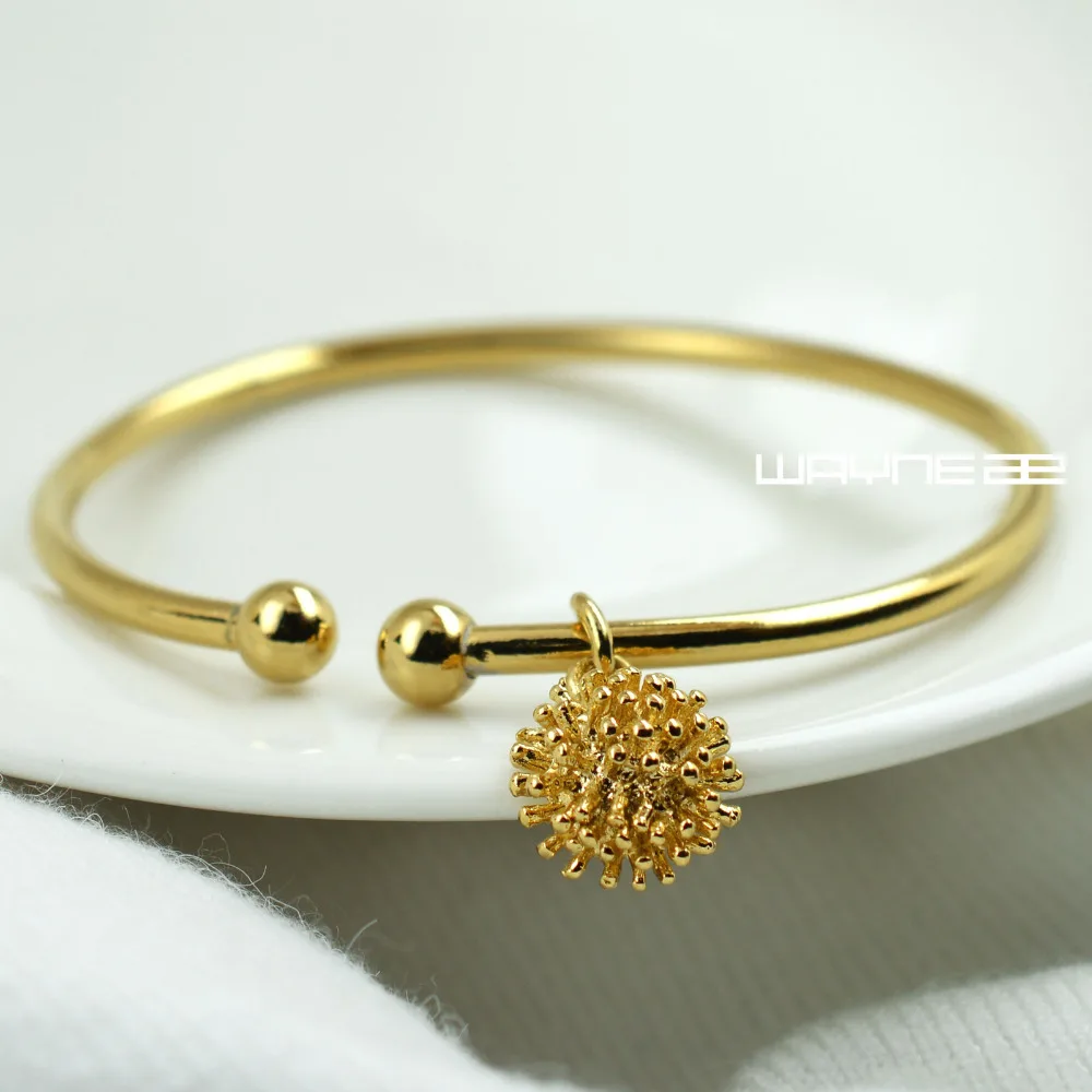 Girls Gold Filled 55x 45mm Elegant Bangle G121in Bangles from Jewelry