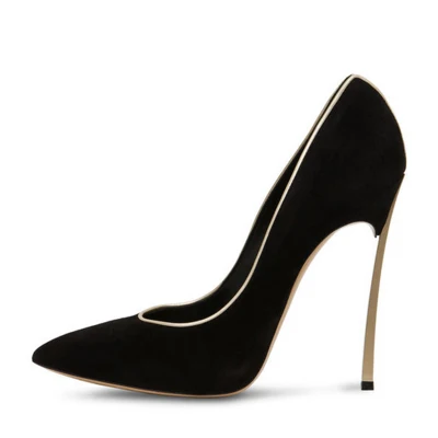 

2018 new wild small fresh high heel stiletto pointed girl princess black single shoes