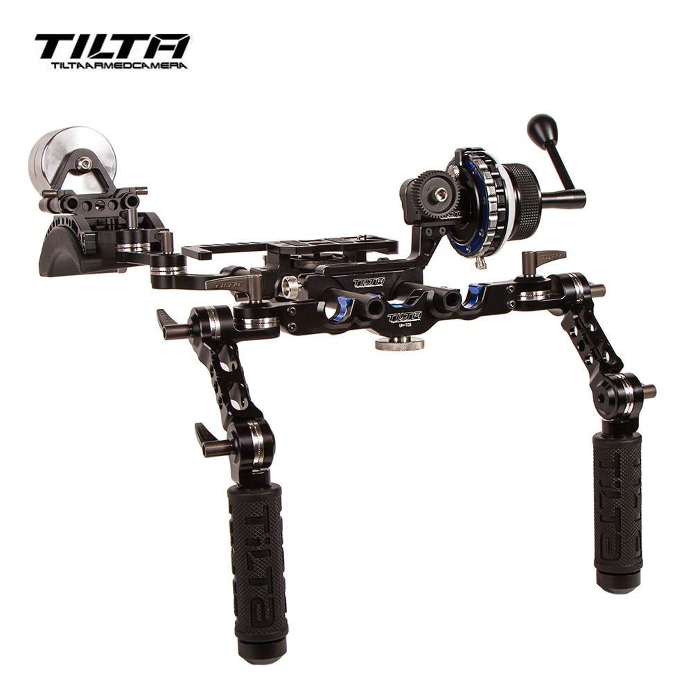 TILTA TT 03 TL 15 мм DSLR смещение плеча Rig Передняя рукоятка с жесткой остановкой Follow Focus &