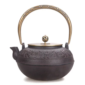 

Cast iron handmade kettle ancient teapot Japanese tea set boiled water kettle tea pot puer kungfu tea teaware ceremony