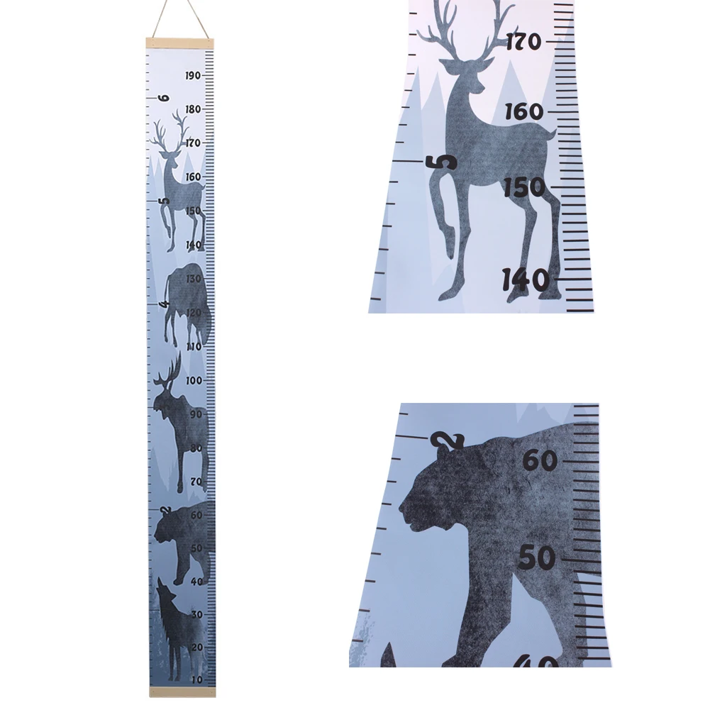 Nordic Style Baby Child Kids Height Ruler Height Measure Ruler Children's room Growth Size Chart Home Decoration Ornament