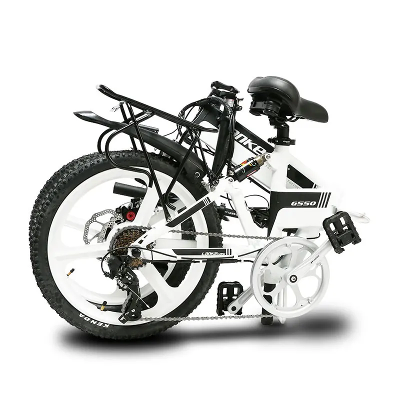  Smart Electric Bike 240W Two Wheels Electric Bicycle Foldable Portable 3 Knife Wheel Electric Scoot