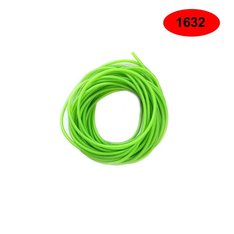 

10M 1632 1636 Natural Latex Rubber Tube Elastica Bungee for Hunting Slingshot Catapult 3.2mm and 3.6mm Diameter Rubber Bands