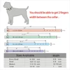 Personalized Bling Rhinestone Dog Collars Size Chart