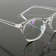 Винтажная оправа для очков в стиле ретро, прозрачные очки с полным ободом, простые очки