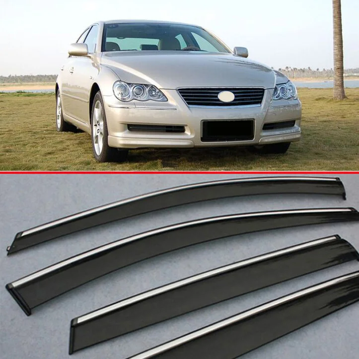 

For Toyota Mark-x 2007-2009 Window Wind Deflector Visor Rain/Sun Guard Vent